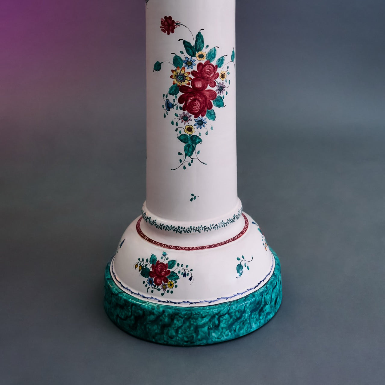 Cachepot con colonna