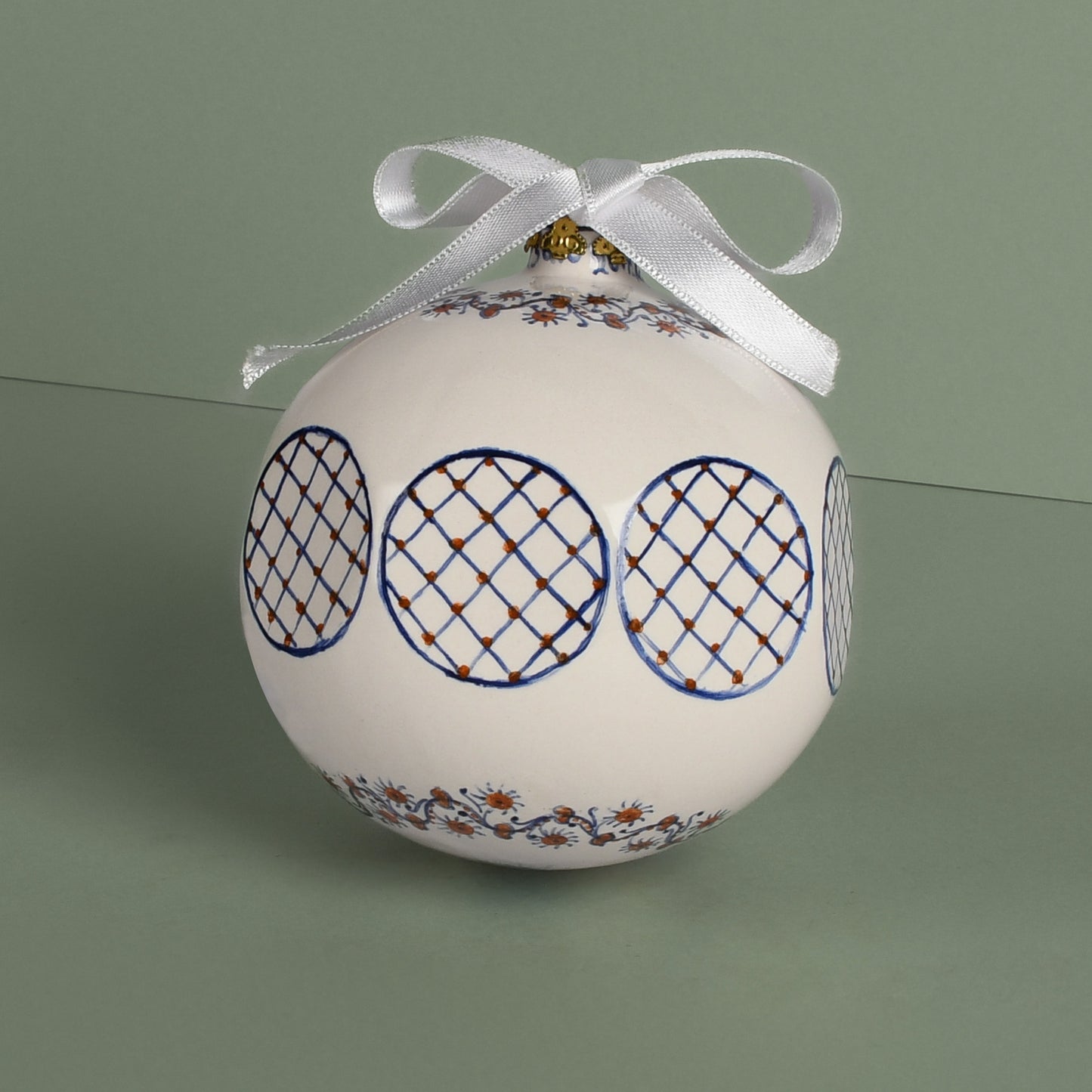 Palla di natale sfaccettata