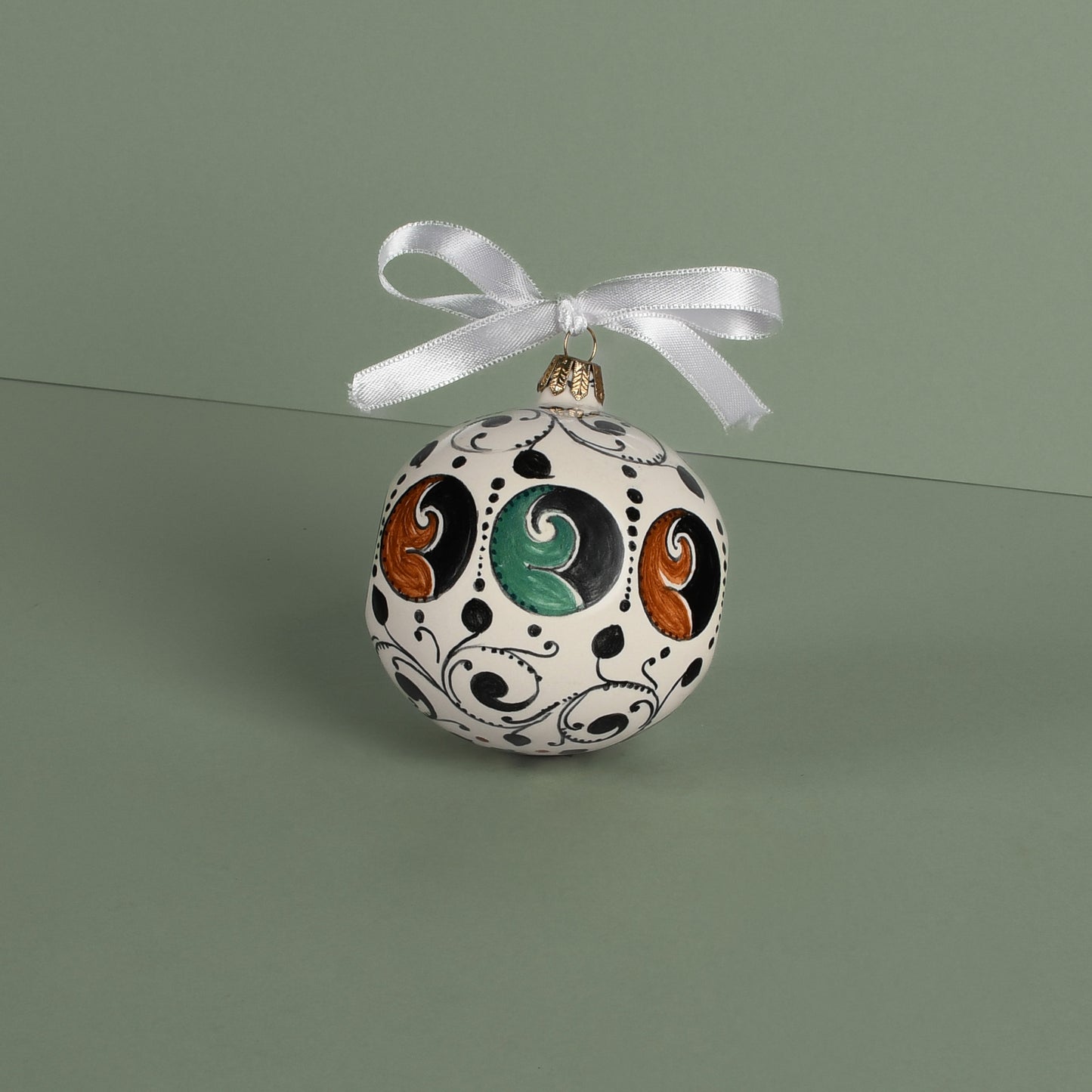 Palla di natale sfaccettata