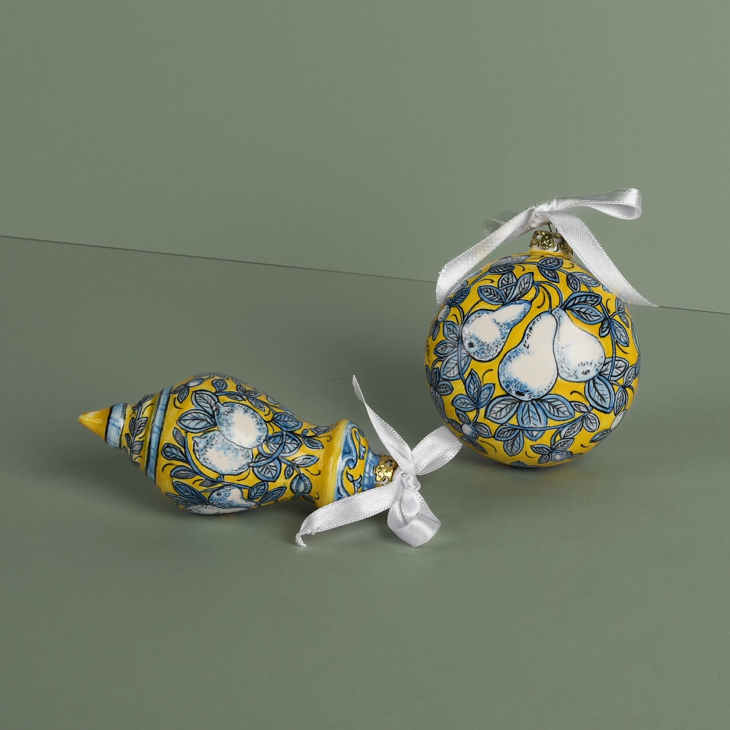 Palla di natale schiacciata