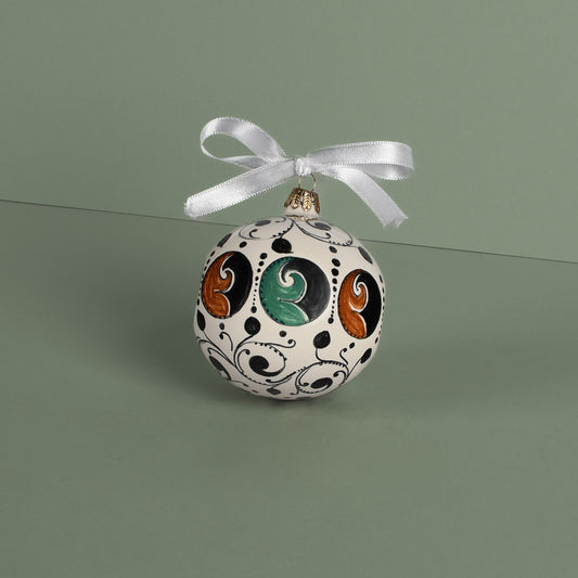 Palla di natale sfaccettata