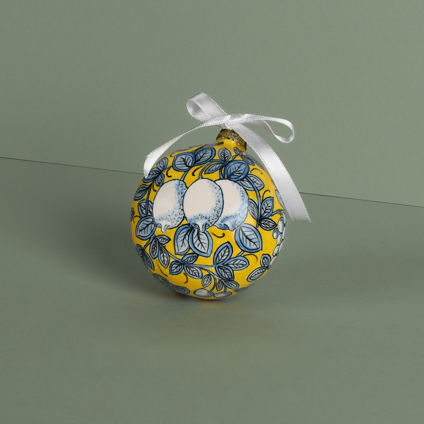 Palla di natale schiacciata