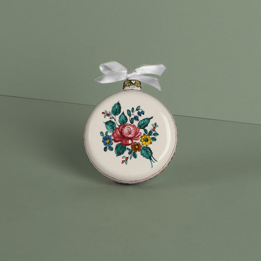 Palla di natale schiacciata