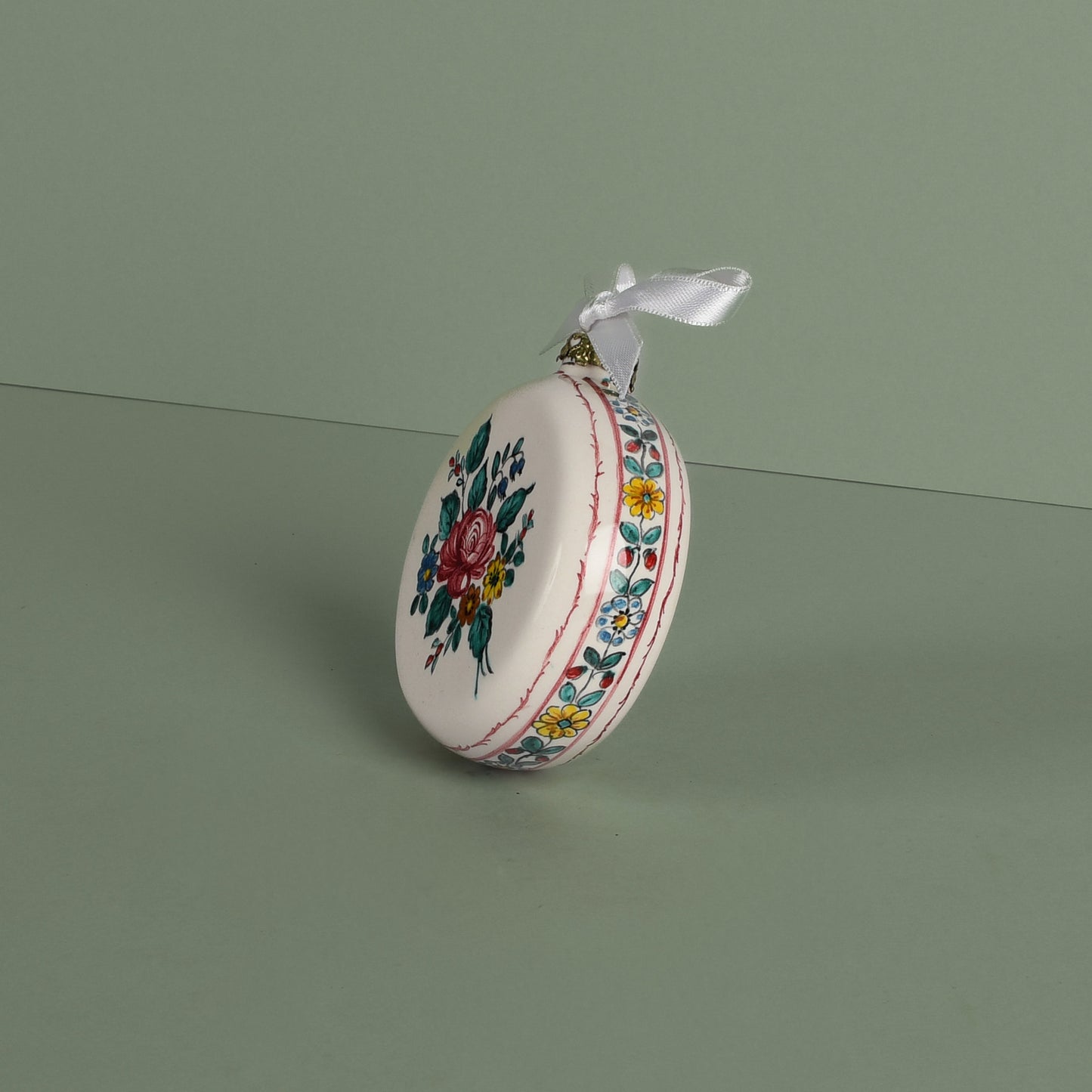 Palla di natale schiacciata