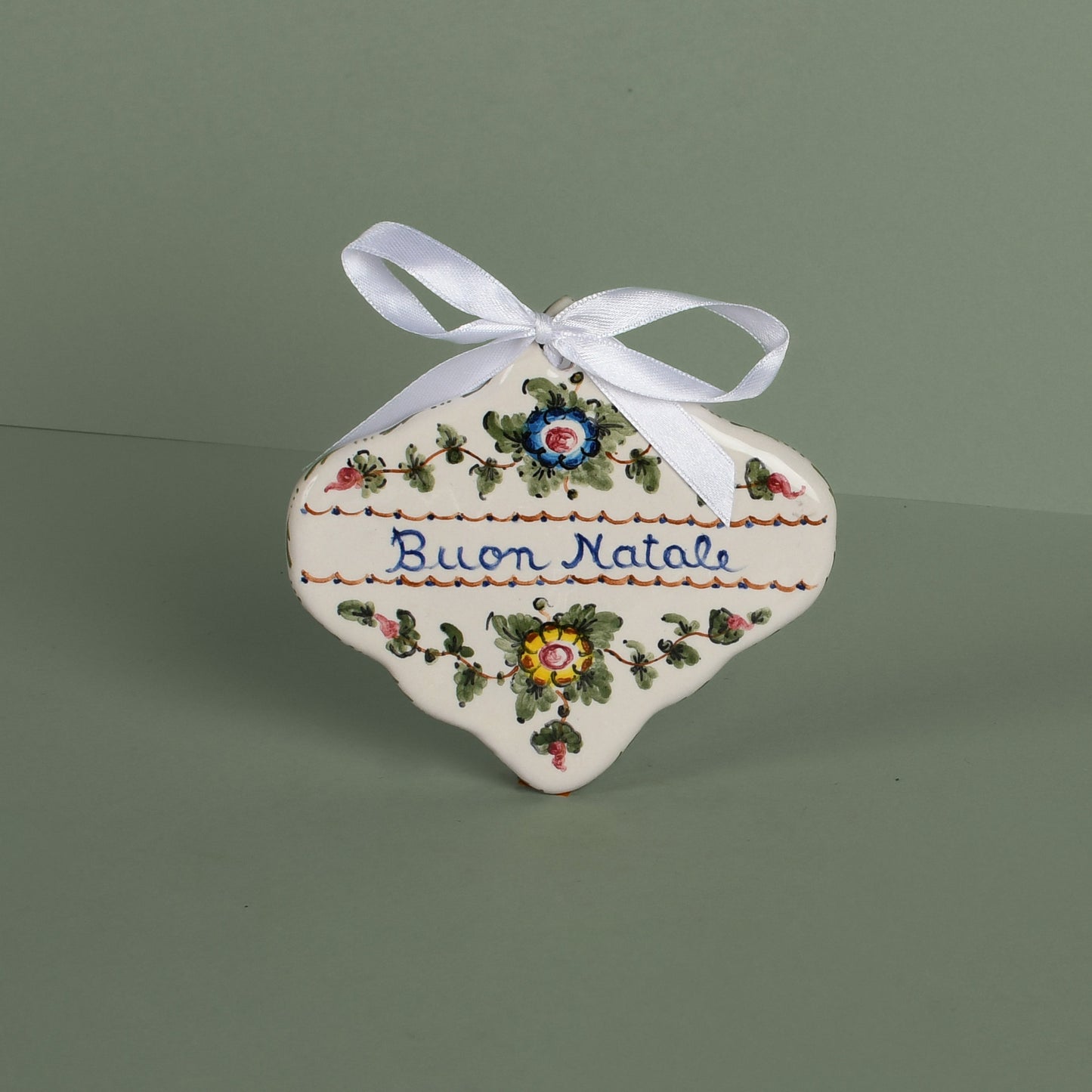 Palla di natale piatta