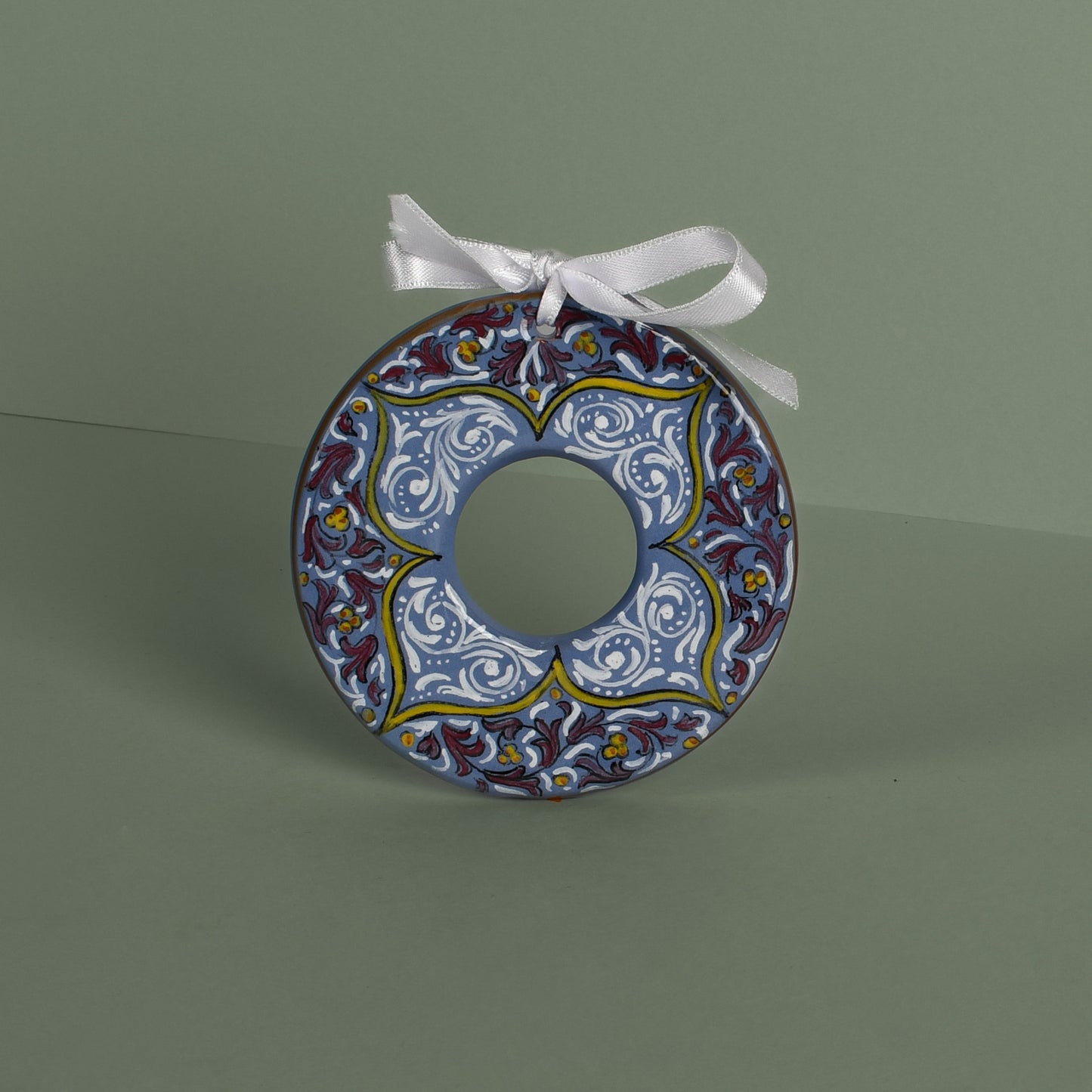 Palla di natale piatta