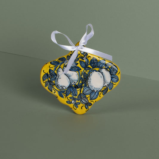 Palla di natale piatta