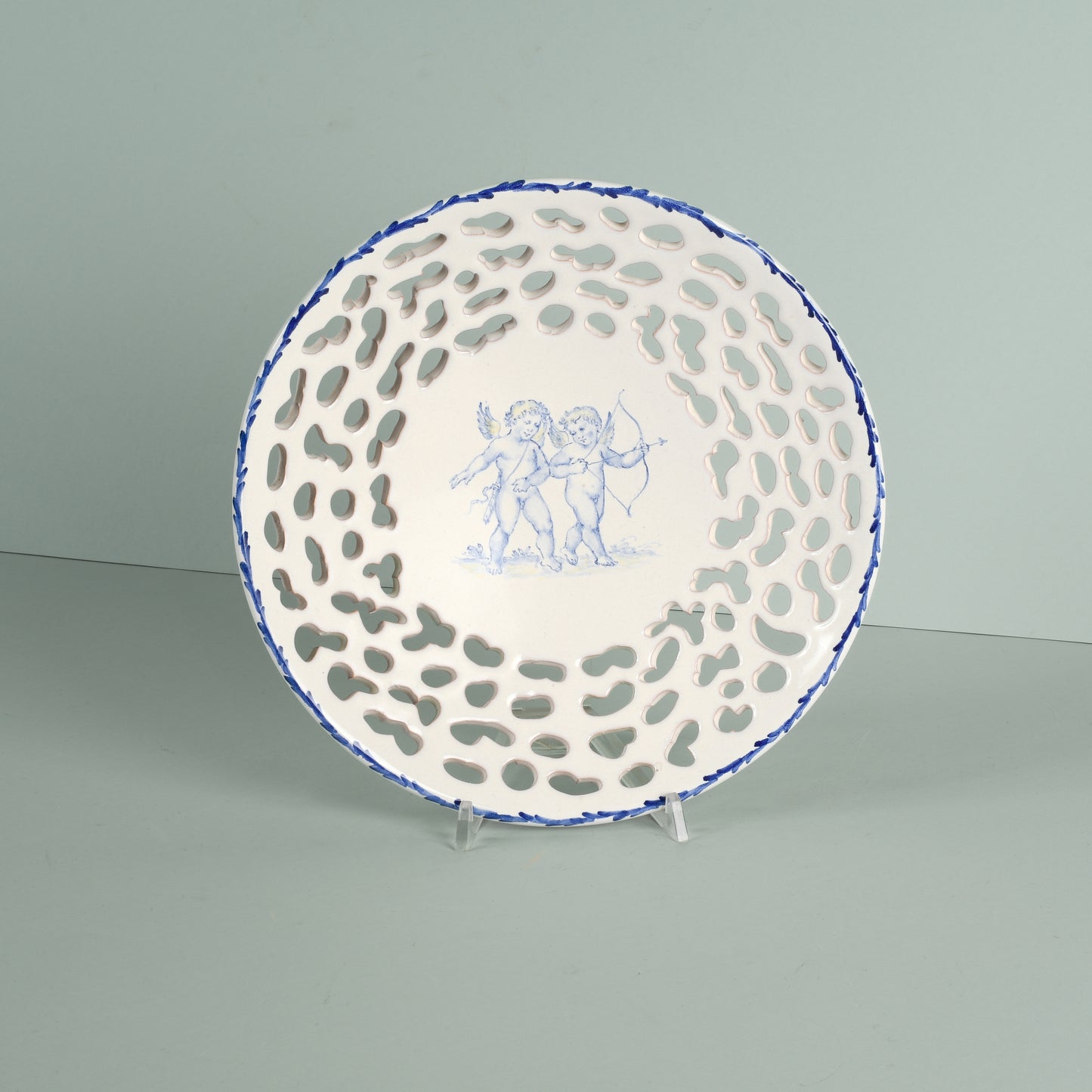 Pierced decorative plate