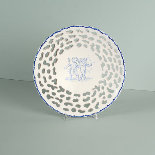 Pierced decorative plate