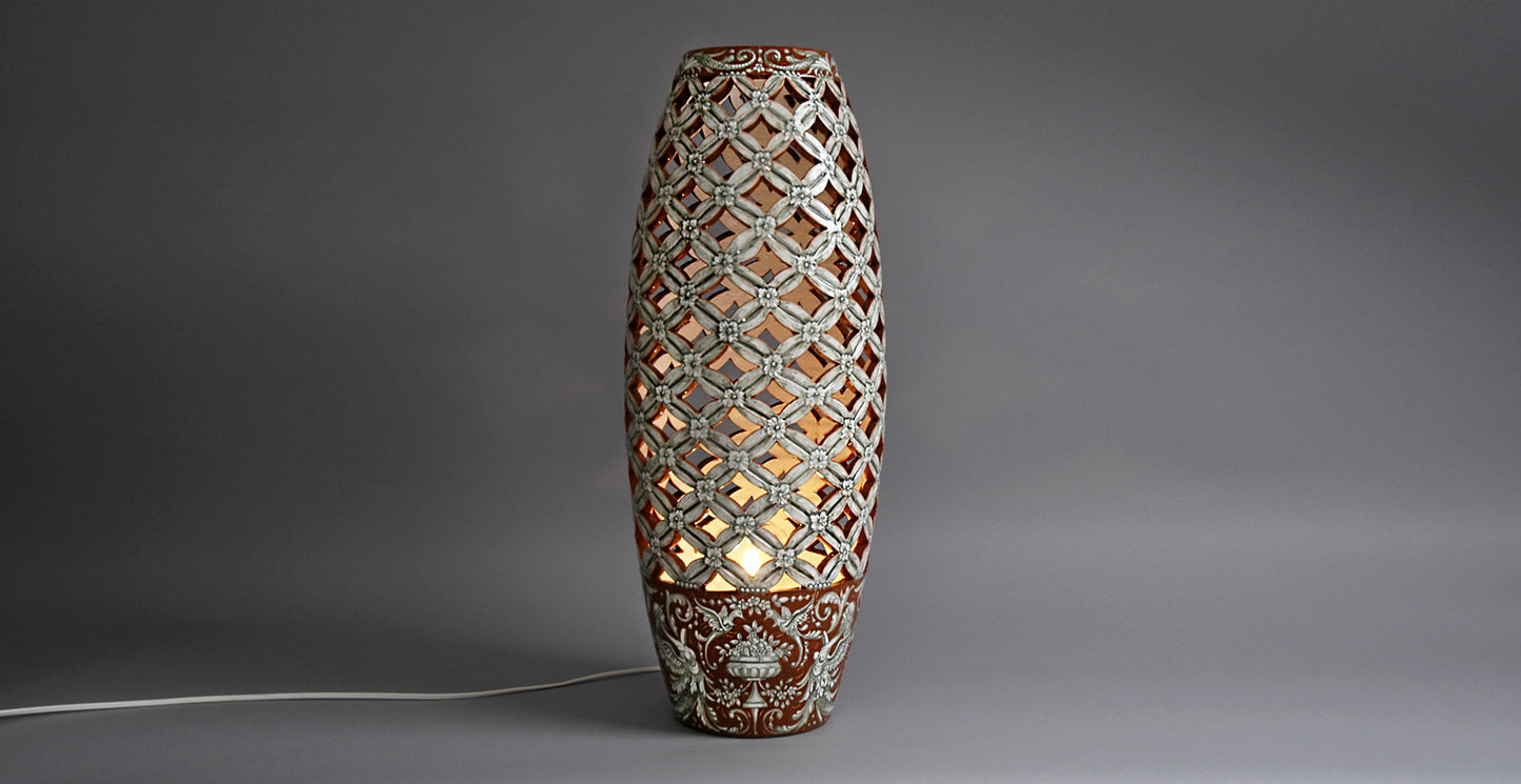 Perforated lamp